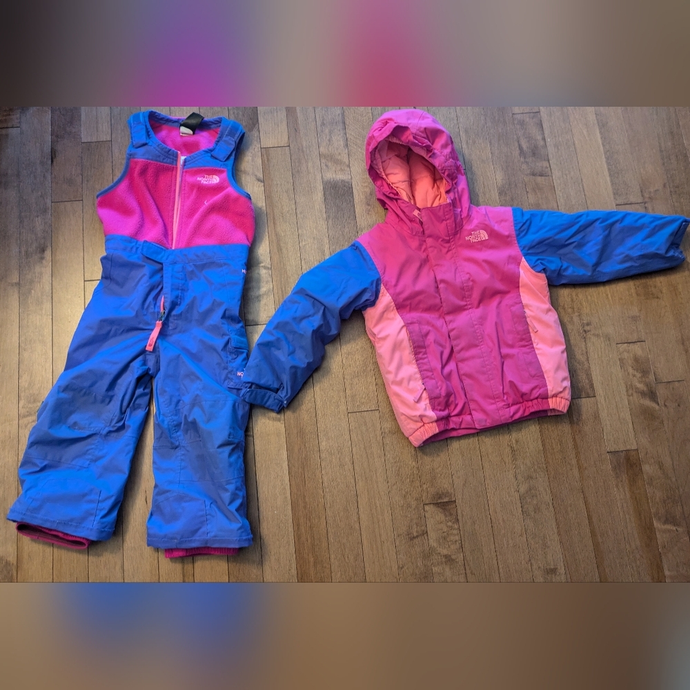 North Face Winter jacket and snowpant set